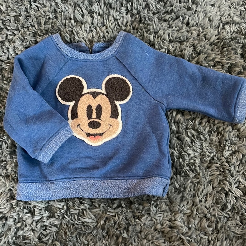Disney Mikey sweatshirt.